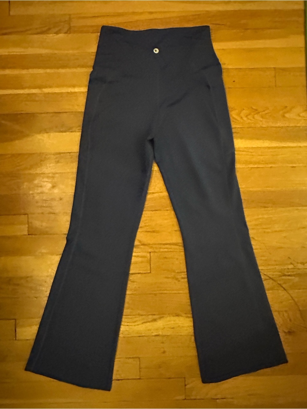 Baleaf Navy High-Rise Flared Yoga Pants